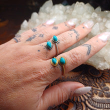 Load image into Gallery viewer, Turquoise Wrap ring
