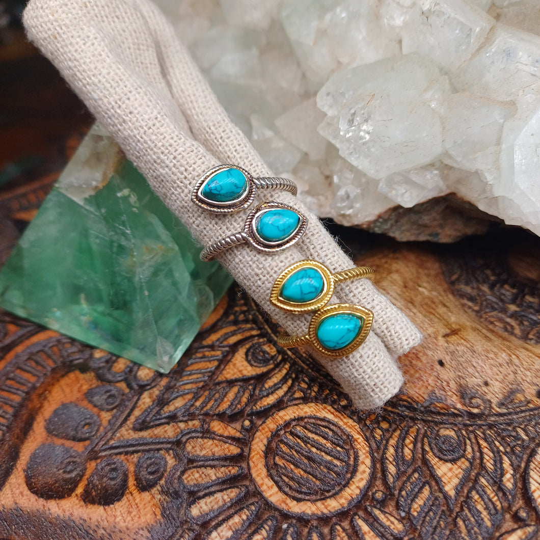 Turquoise Wrap ring