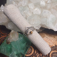 Load image into Gallery viewer, Tigers Eye Boho Silver Ring

