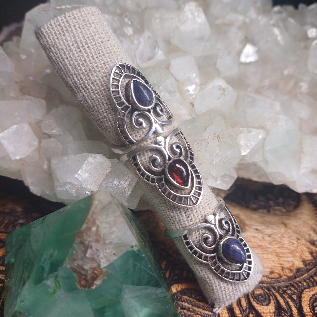 Silver Boho Ring