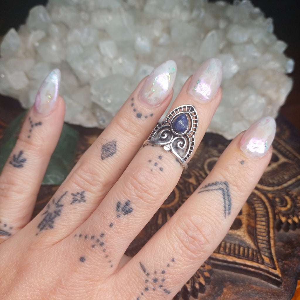 Silver Boho Ring