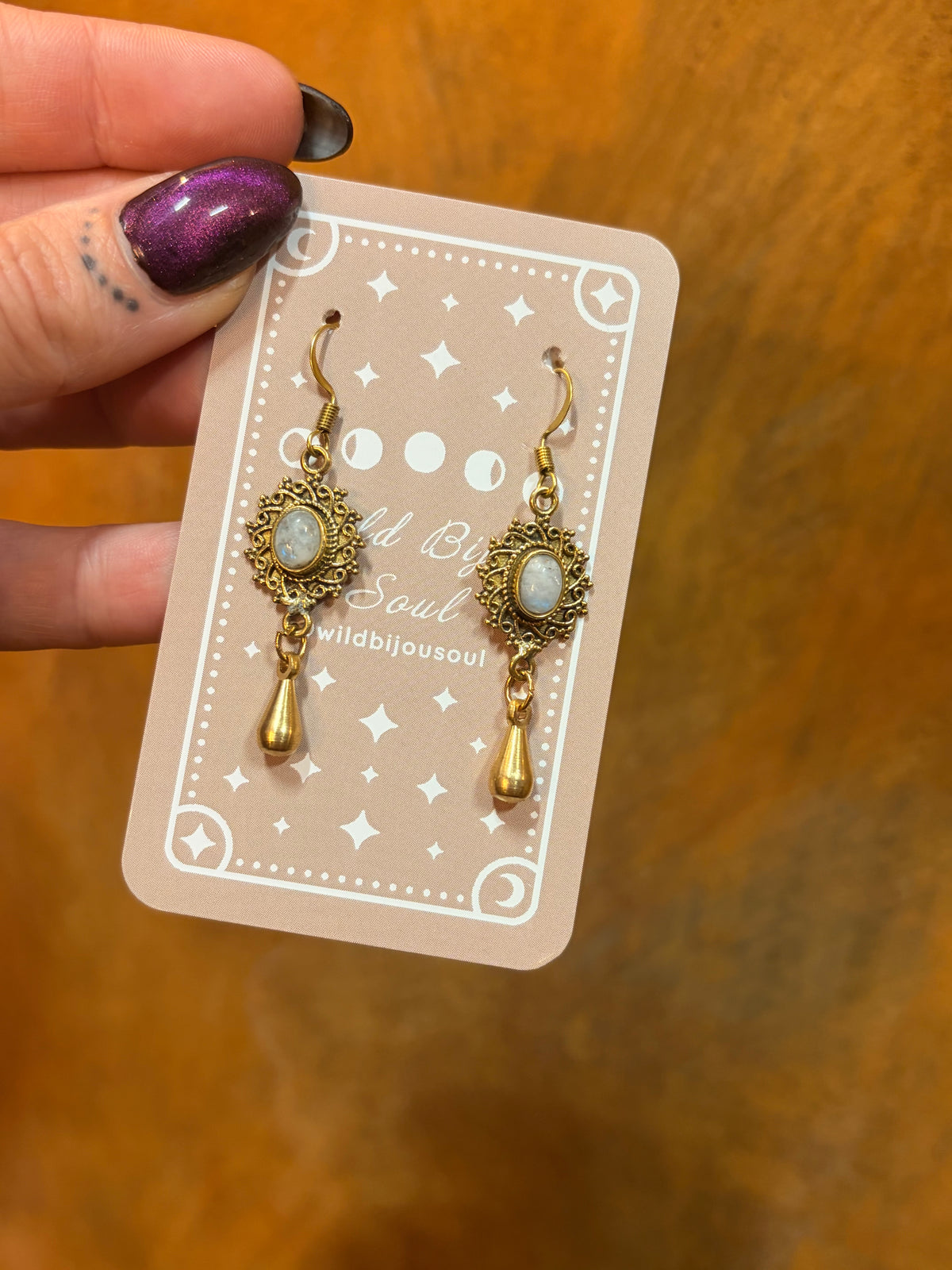 Moonstone Earrings
