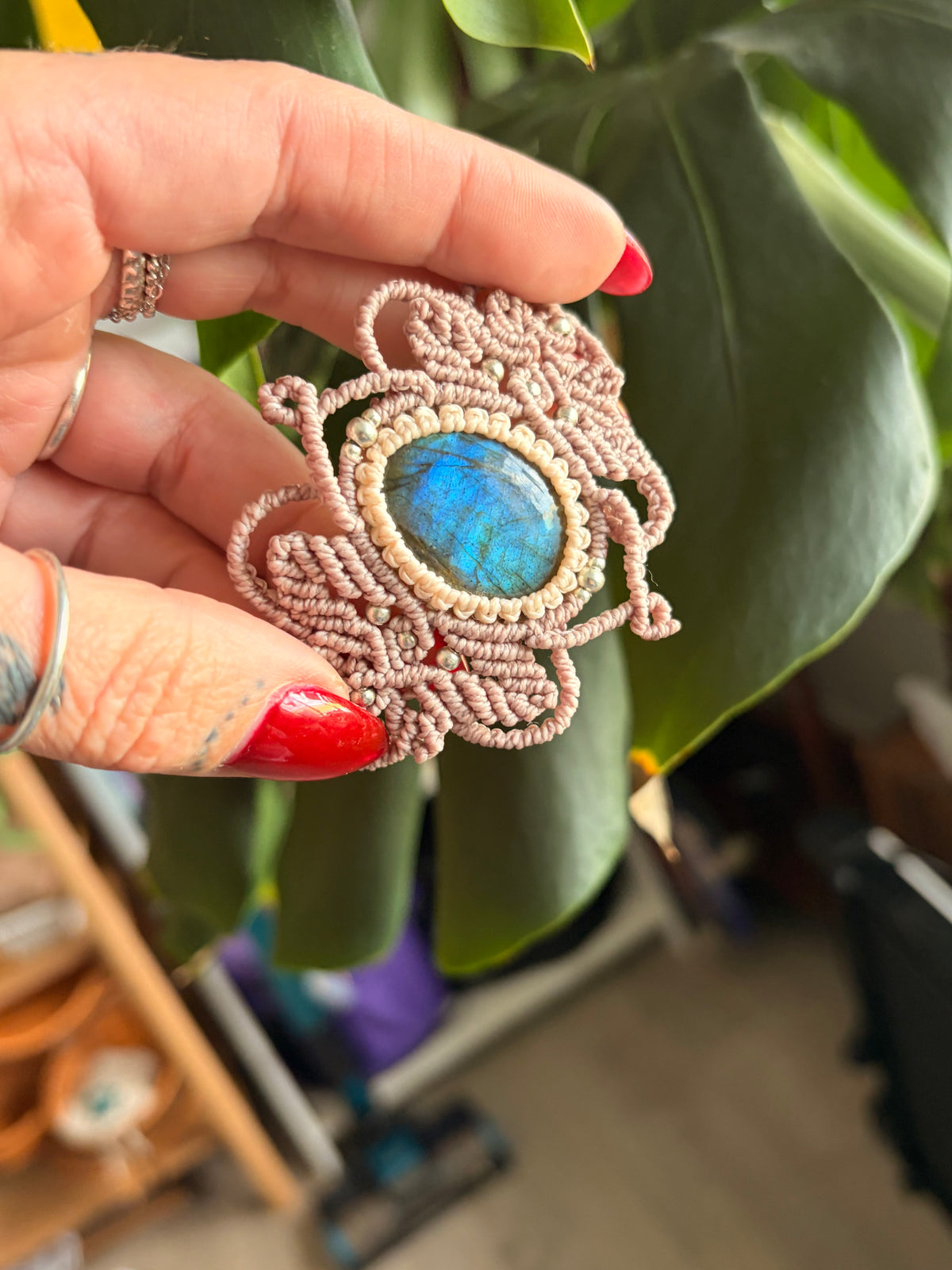 Labradorite bracelet