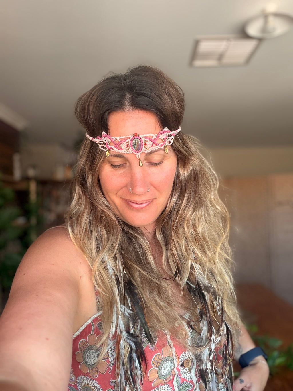 Labradorite Crystal Crown