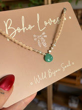 Load image into Gallery viewer, Amazonite Pearl necklace
