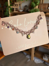 Load image into Gallery viewer, Labradorite mixed crystal necklace
