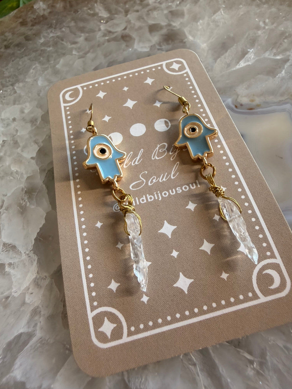 Hamsa Protection Earrings