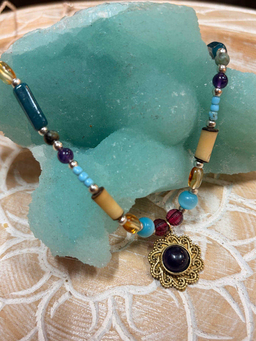 Midnight Amethyst Mandala