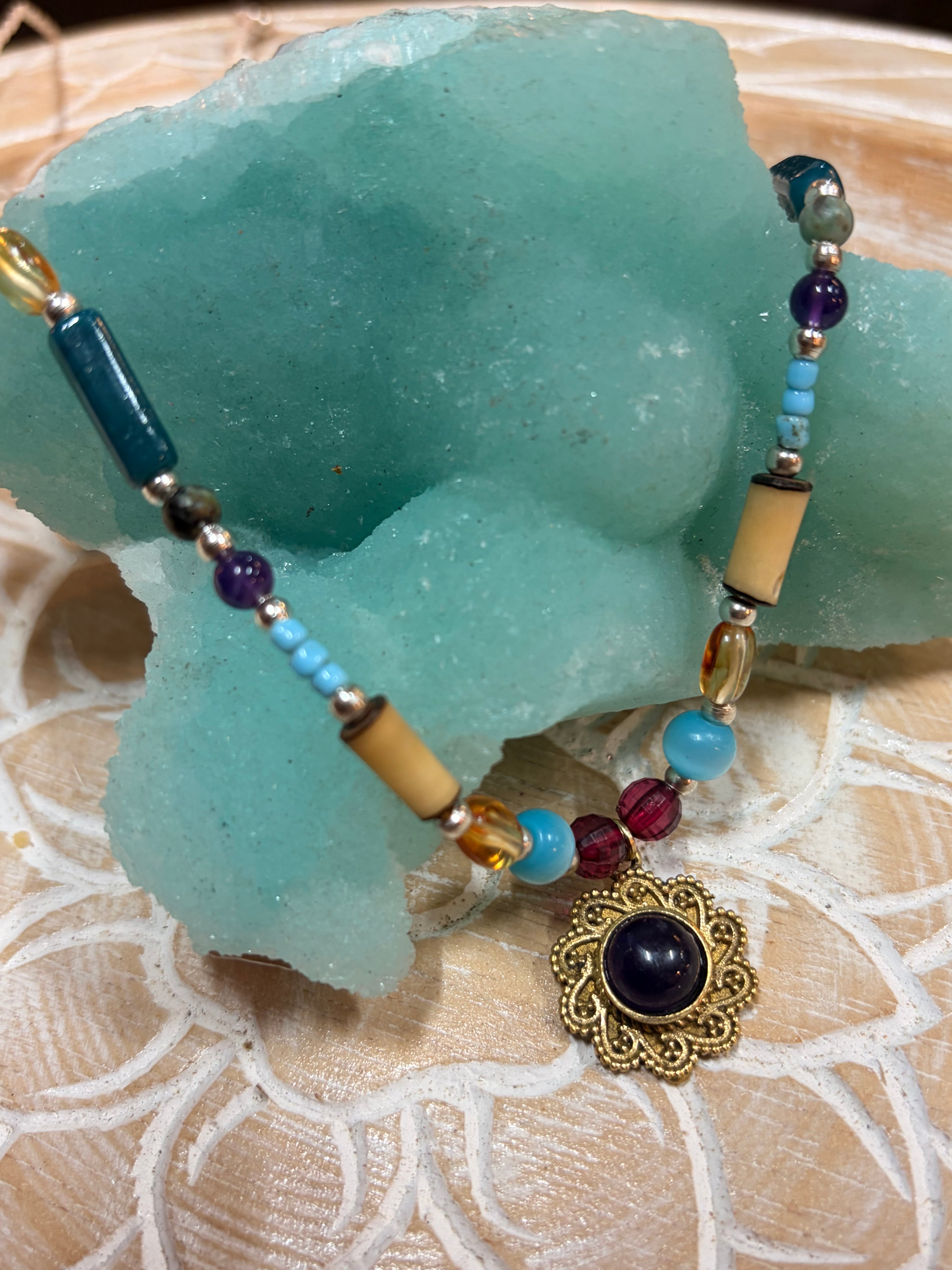 Midnight Amethyst Mandala