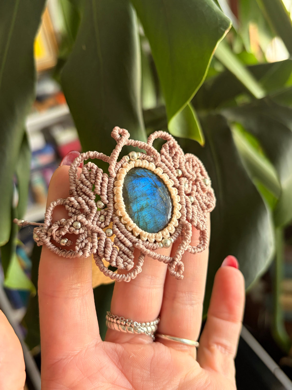Labradorite bracelet