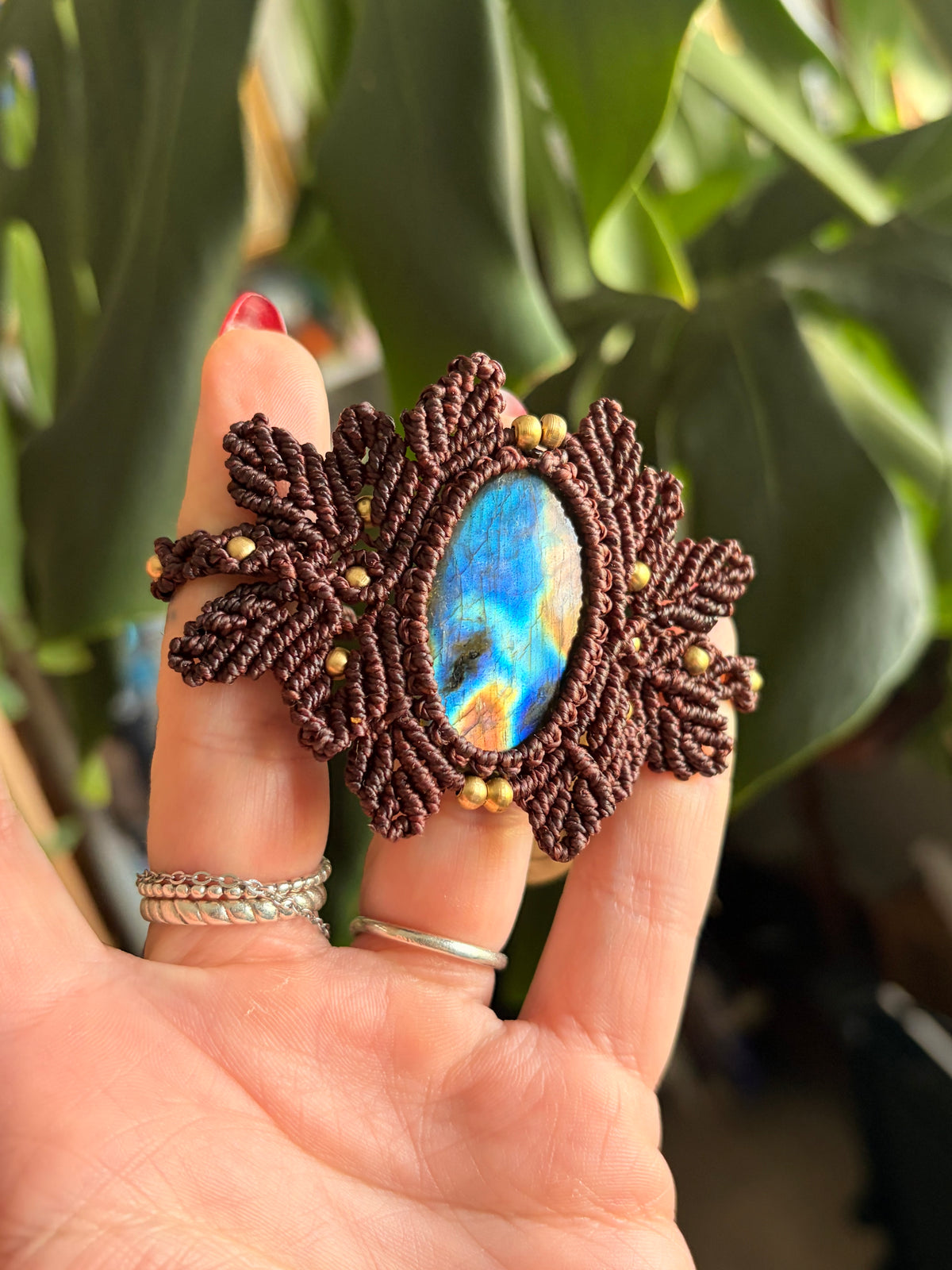 Labradorite bracelet