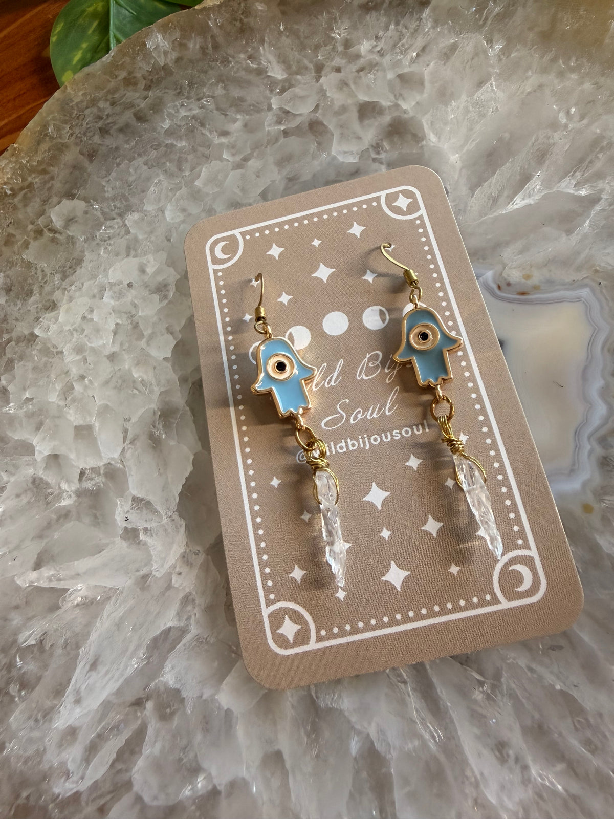 Hamsa Protection Earrings