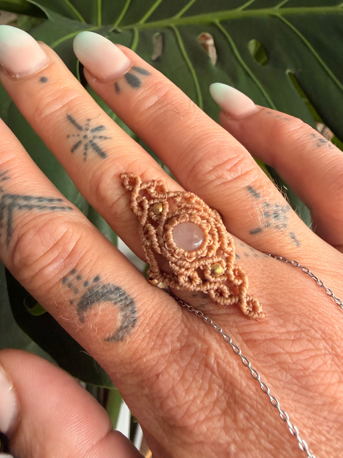 Rose Quartz ring