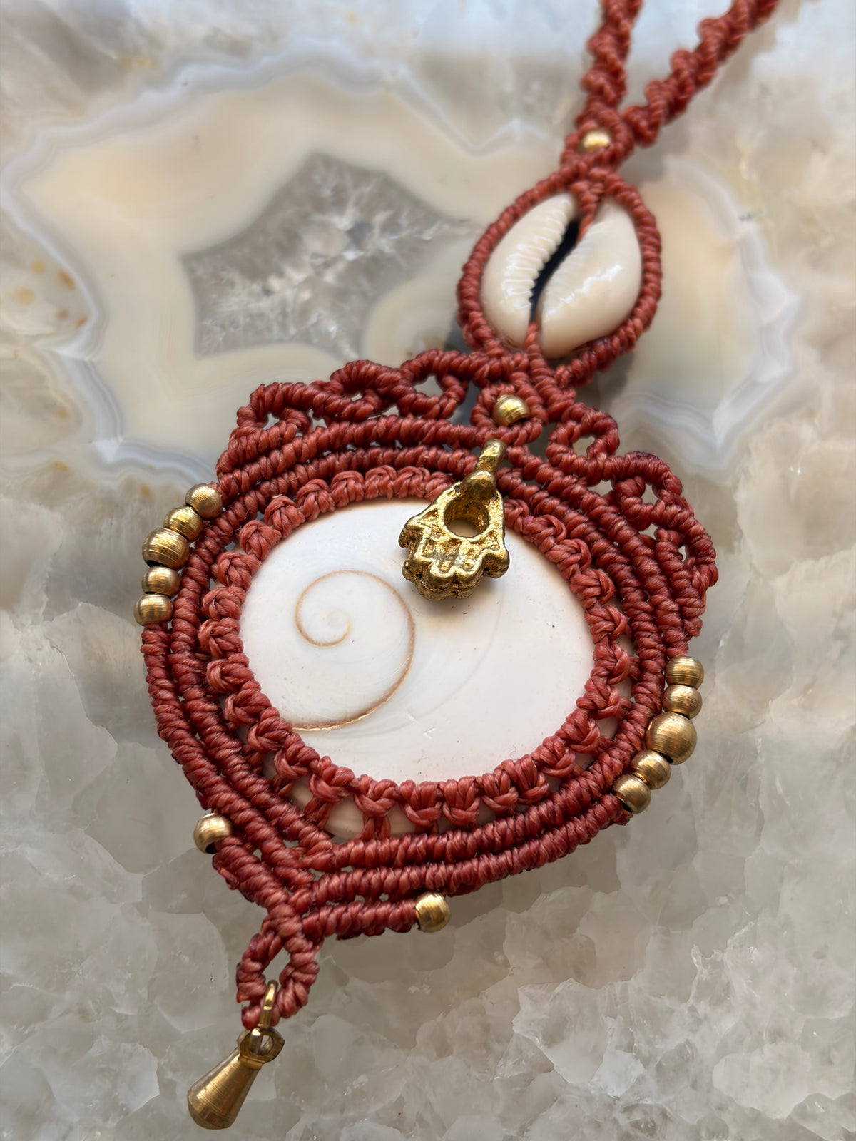 Shiva Shell Necklace
