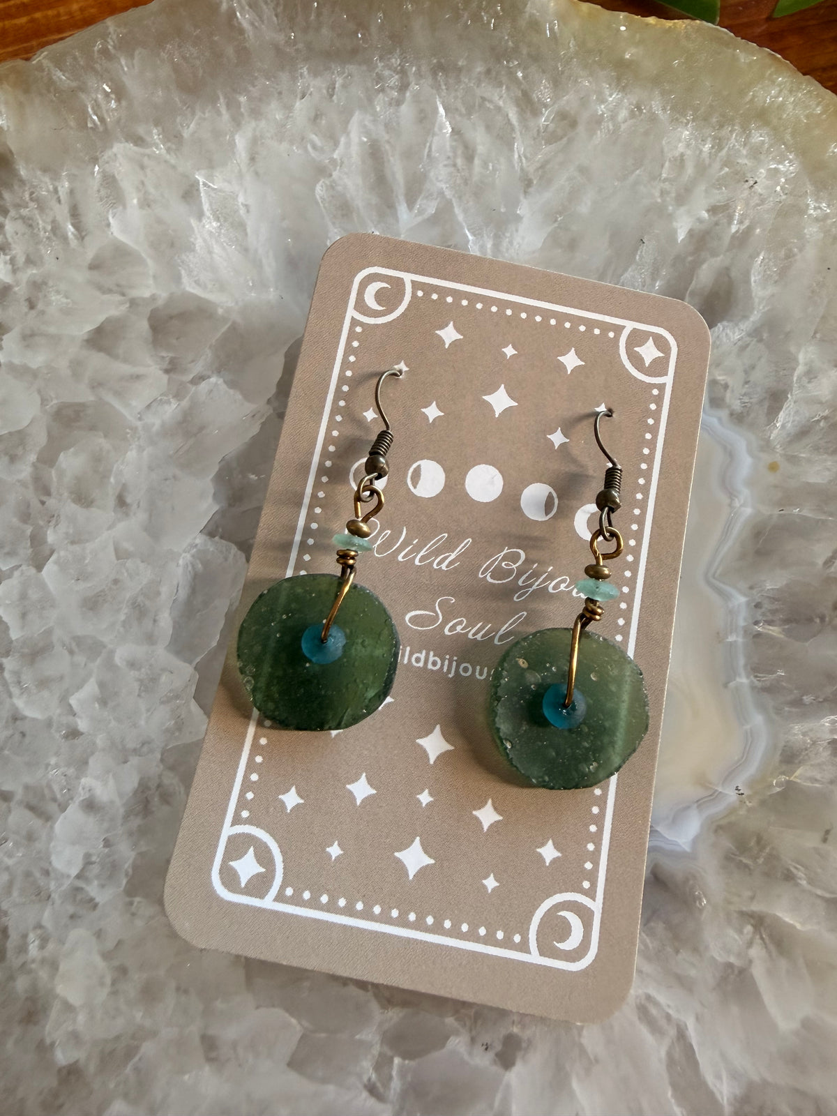 Sea Glass Earrings