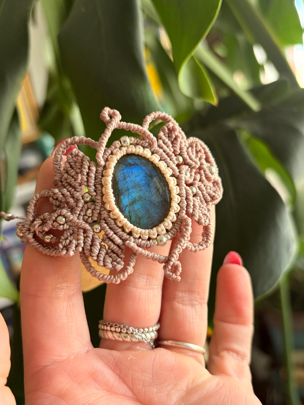 Labradorite bracelet