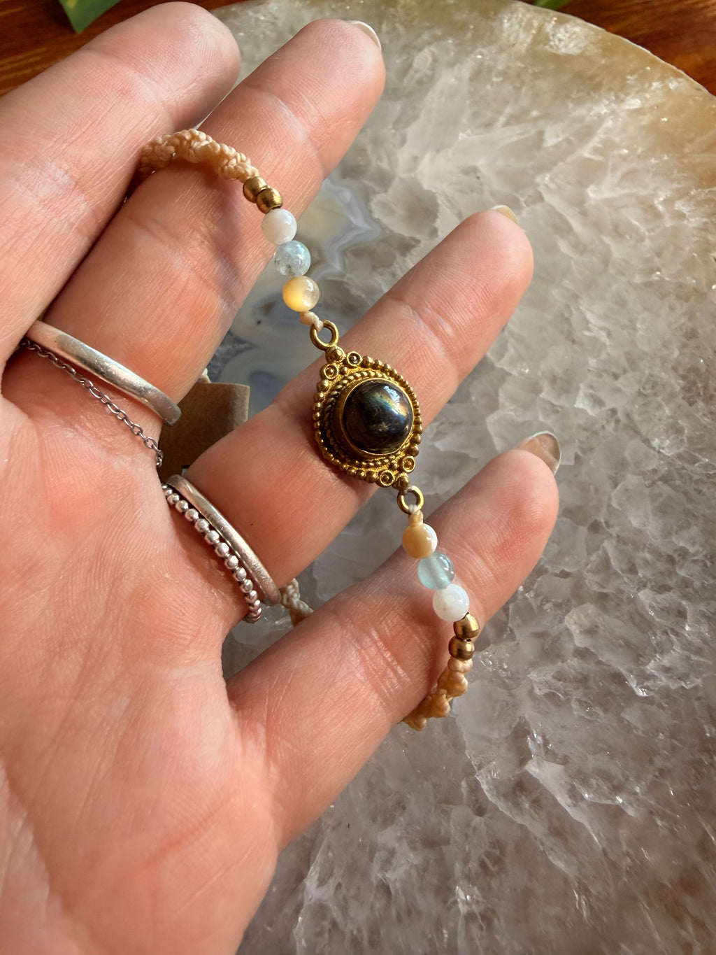 Labradorite intuition bracelet