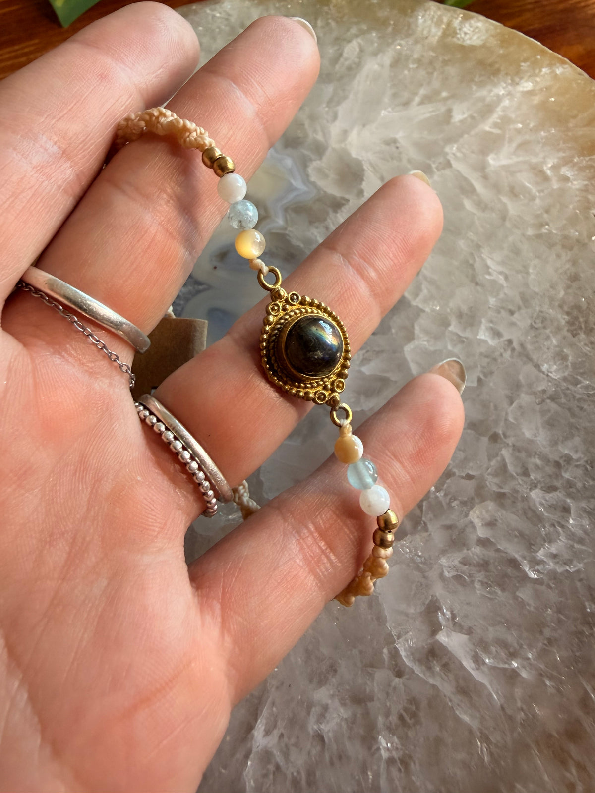 Labradorite intuition bracelet