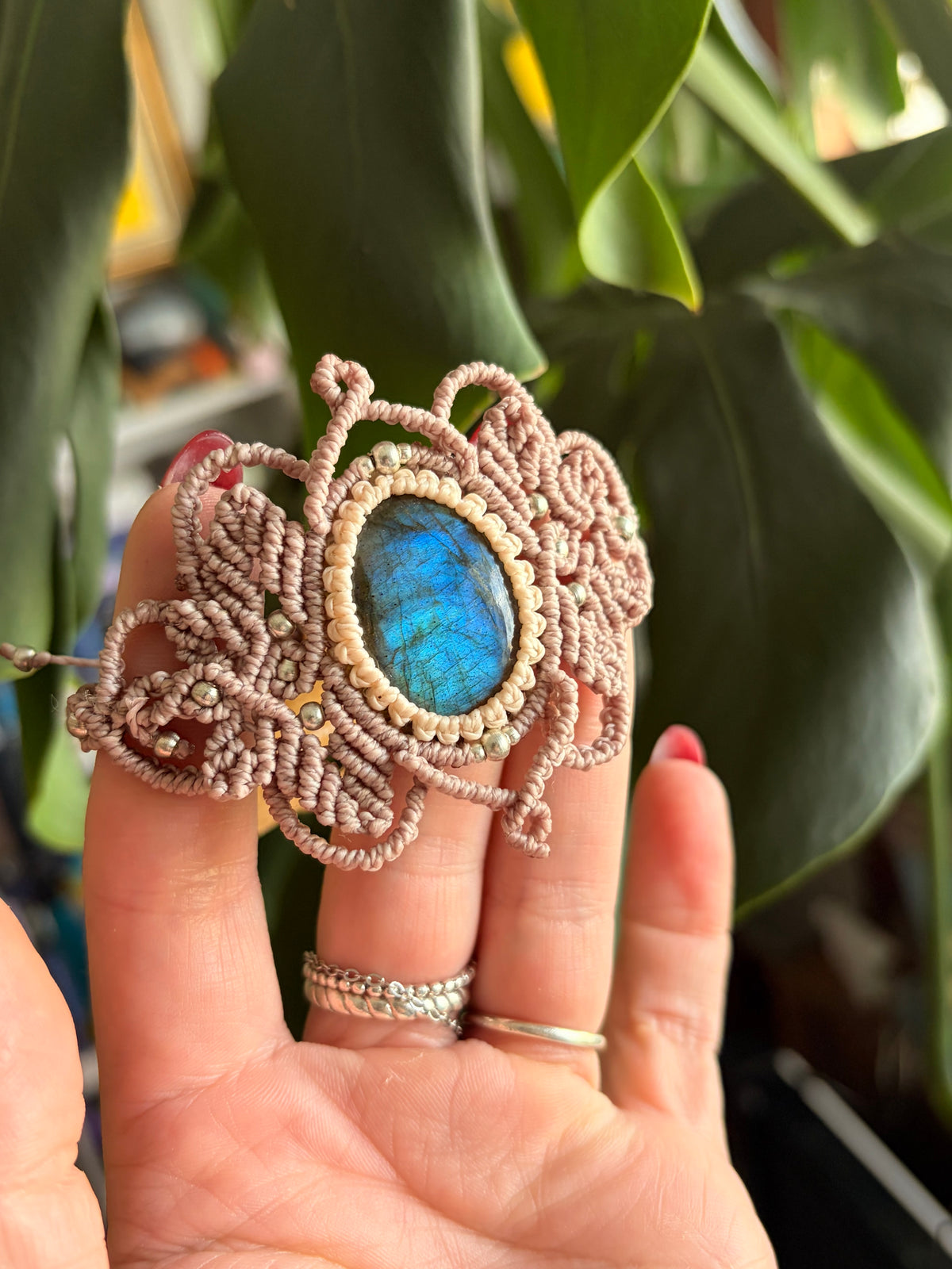 Labradorite bracelet