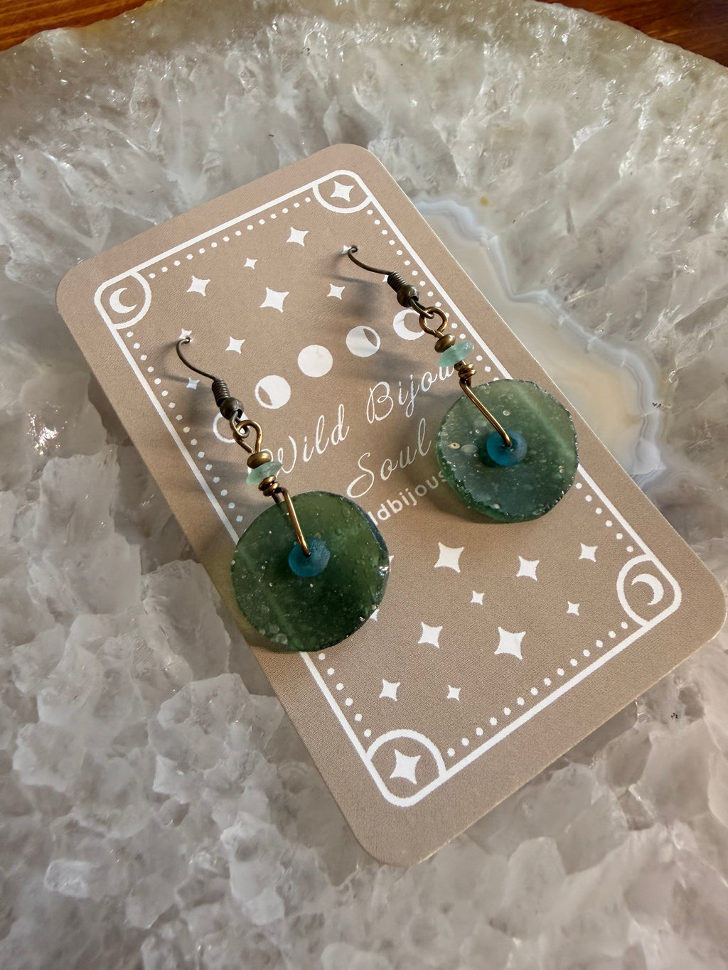 Sea Glass Earrings