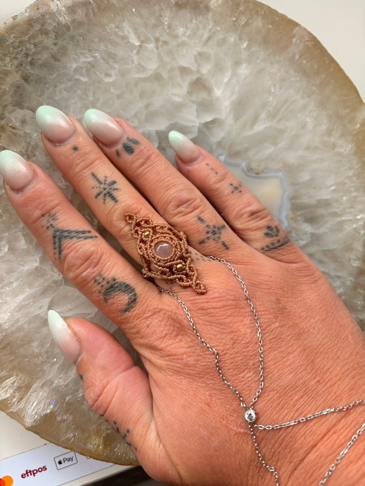 Rose Quartz ring
