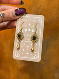 Obsidian Earrings