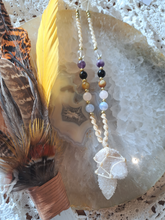 Load image into Gallery viewer, Spirit Quartz Crystal beaded necklace
