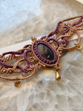 Purple Labradorite Crown