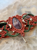 Chevron Amethyst Crown