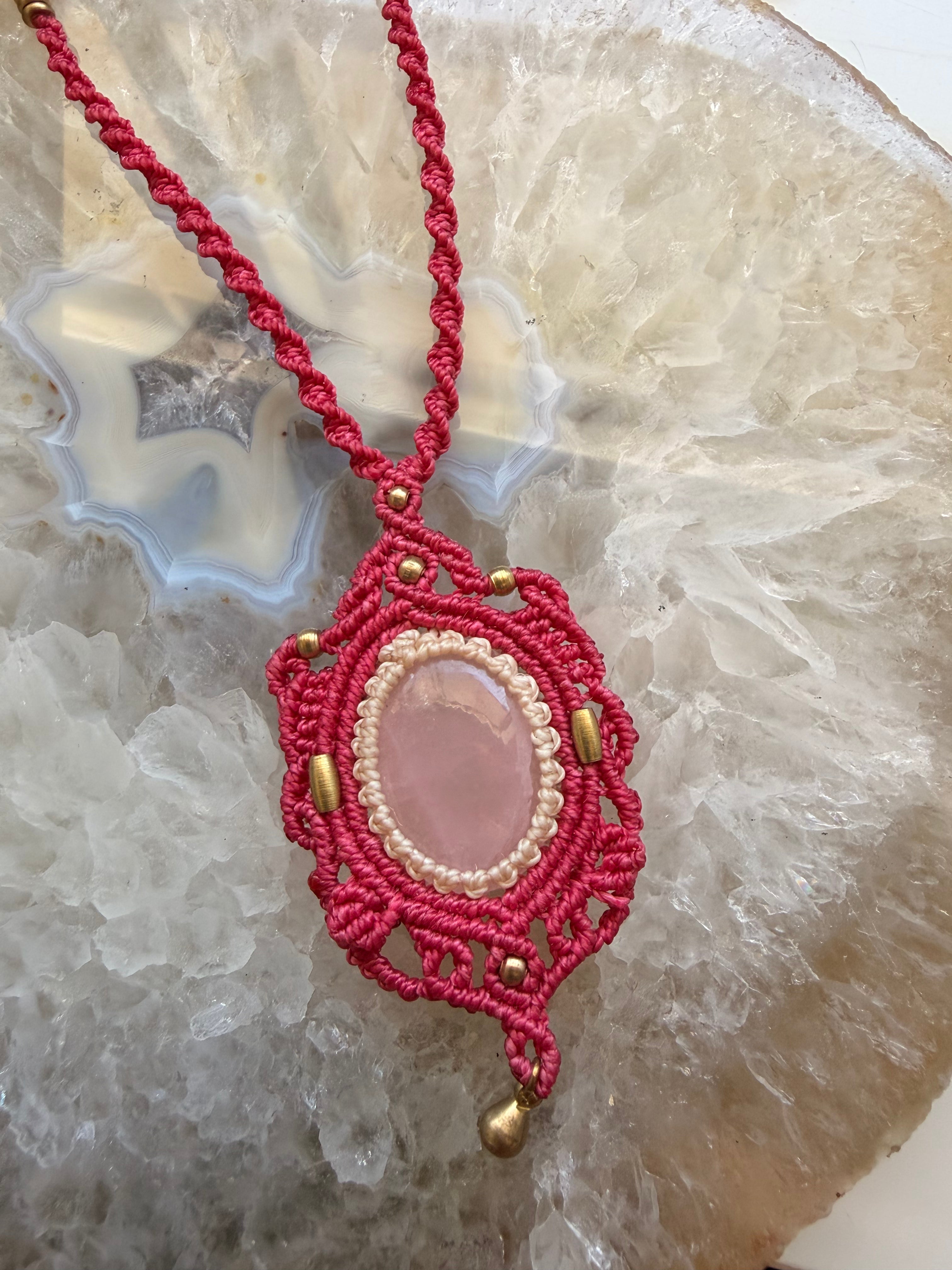 Rose Quartz Necklace