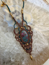 Load image into Gallery viewer, Ruby in Fushite Necklace
