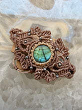Load image into Gallery viewer, Labradorite Macramé Bracelet
