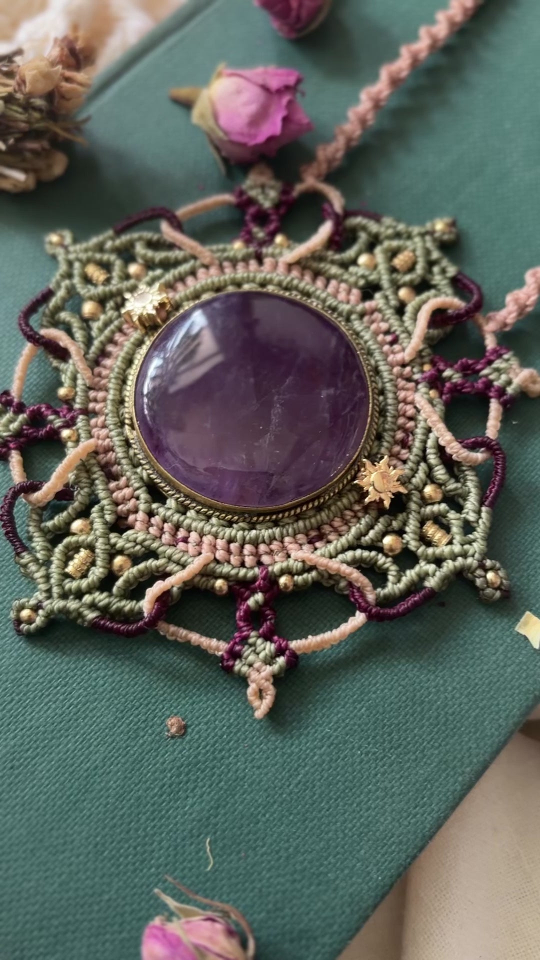 Violet Spell - Amethyst necklace