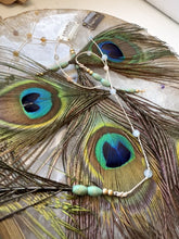 Load and play video in Gallery viewer, Peacock Feather hair clip
