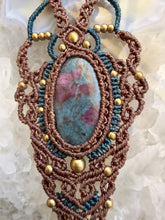 Load and play video in Gallery viewer, Ruby in Fushite Necklace
