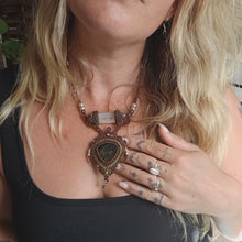 Load and play video in Gallery viewer, Unleash Your Power ~ Labradorite &amp; Clear Quartz
