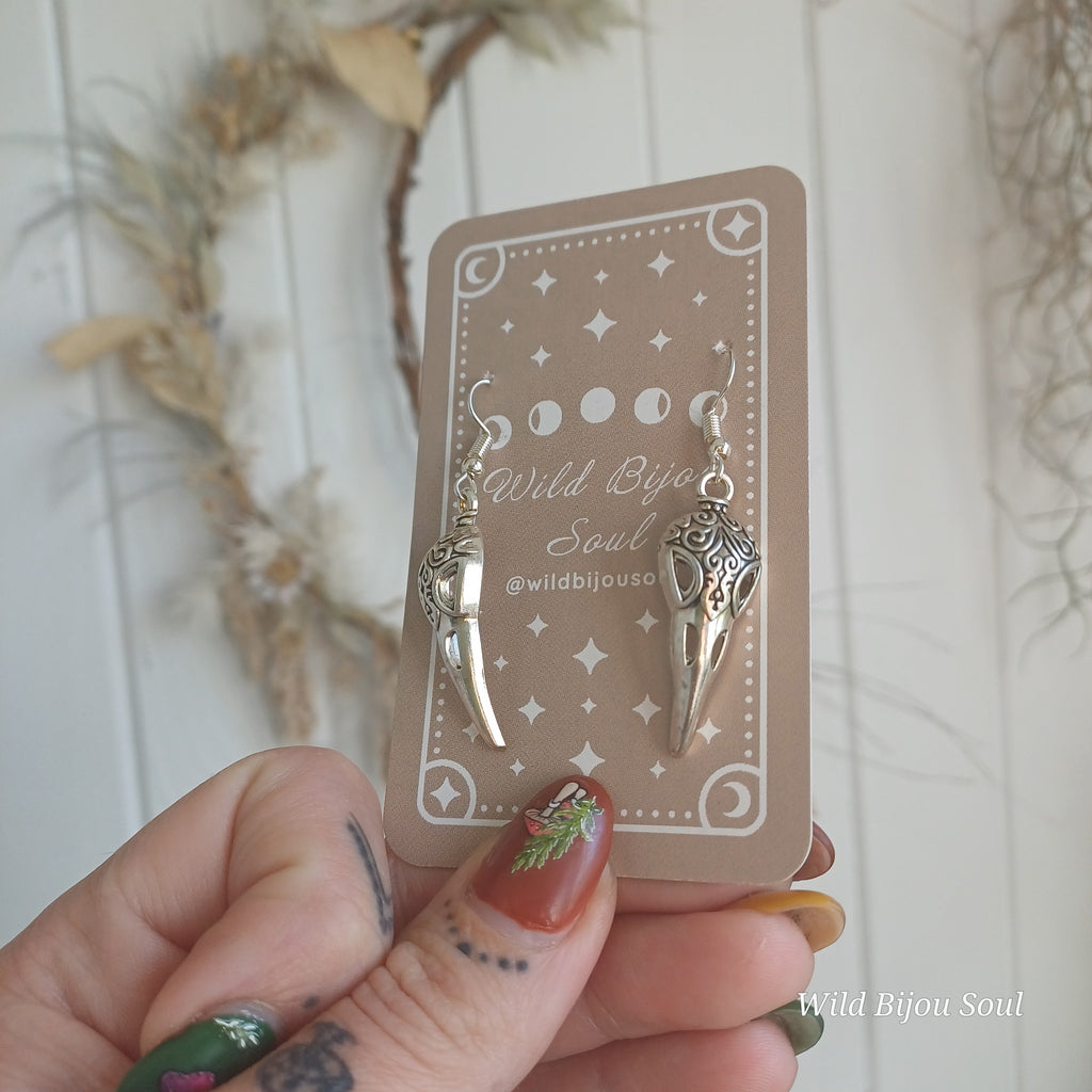 Raven Earrings