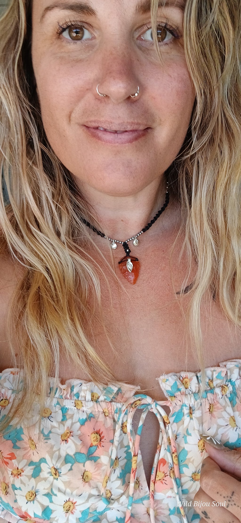 Carnelian Arrowhead necklace