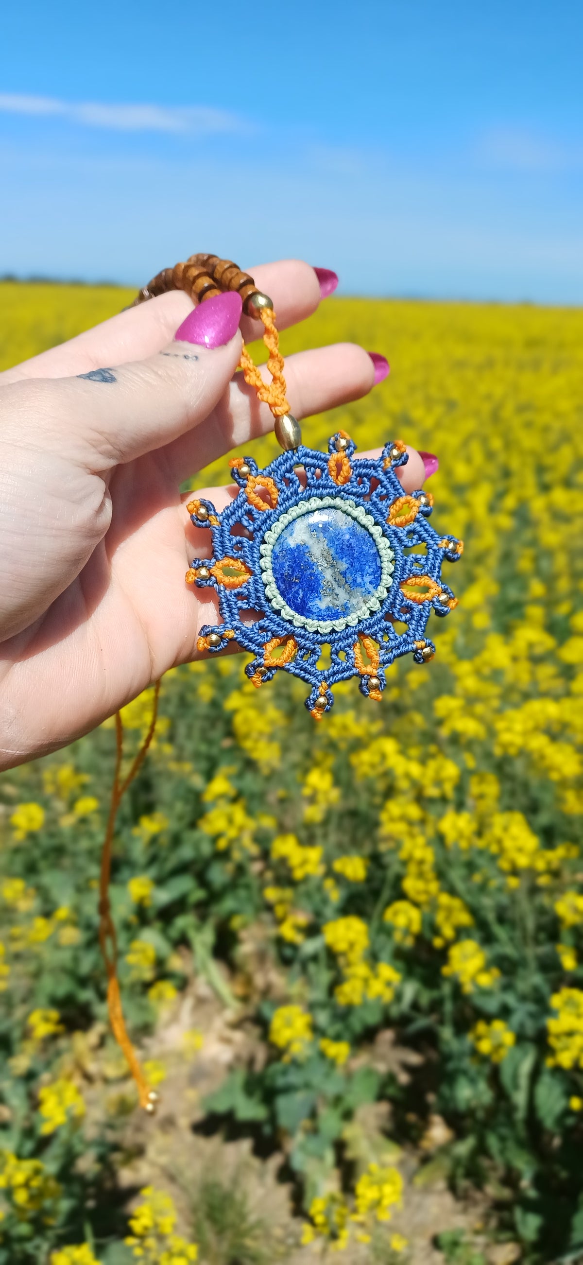 Cosmic Bloom ~ Lapis Lazuli