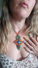 Load image into Gallery viewer, Solar Fire ~ Mystic Merlanite•Labradorite•Carnelian
