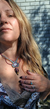 Load image into Gallery viewer, “Shadowlight” - Moonstone and Obsidian
