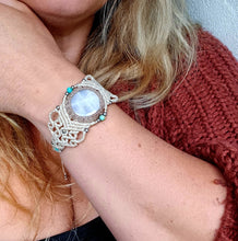 Load image into Gallery viewer, Belomorite &amp; Turquoise Bracelet
