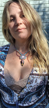 Load image into Gallery viewer, “Shadowlight” - Moonstone and Obsidian
