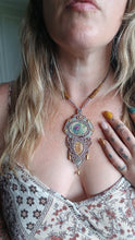 Load image into Gallery viewer, Bohemian Heart ~ Ruby in Fushite and Coral
