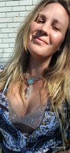 Load image into Gallery viewer, &quot;Celestial Dream song&quot; Larimar, Clear Quartz and Opal

