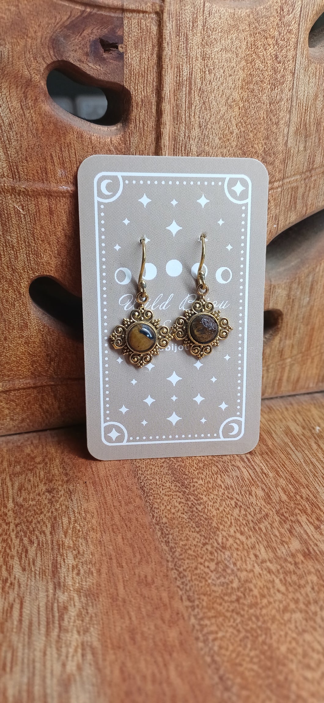Tigers Eye Dangles