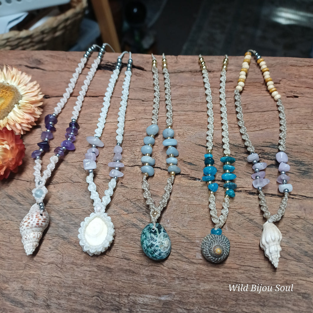 Jess Seashell necklace