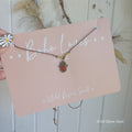 Carnelian Hamsa Hand Necklace
