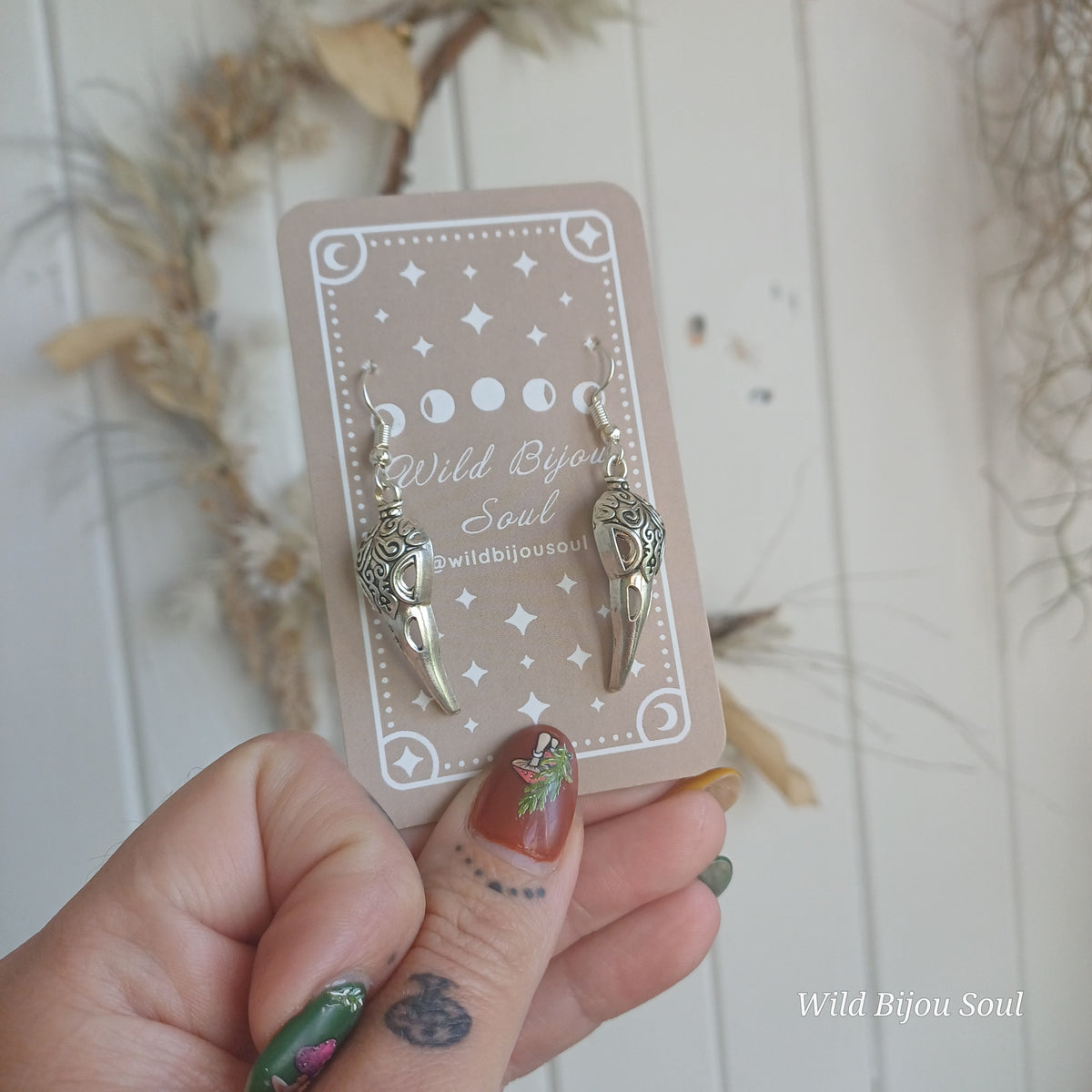 Raven Earrings